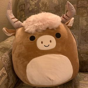 Highland Cow Calton Squishmallow. Cracker Barrel exclusive. 12” HTF